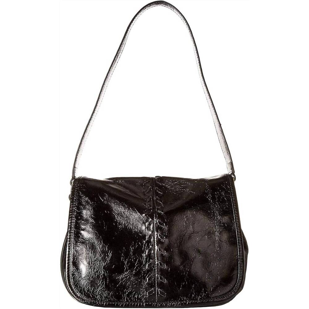NEW HOBO women's arlo leather shoulder bag in black - Picture 1 of 1